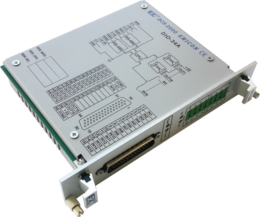 Модуль ввода/вывода дискретных сигналов DIO-34A